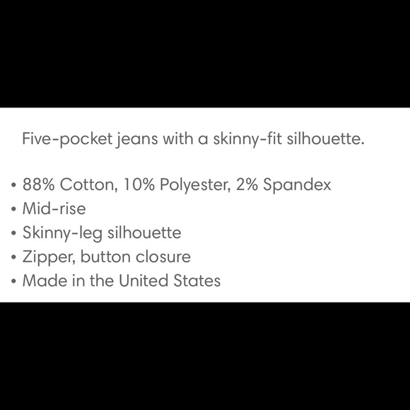 Citizens of Humanity black skinny jeans - Picture 5 of 6